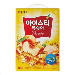 담터 복숭아 아이스티 80Tx1개.