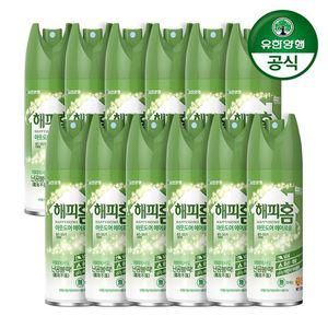 해피홈 모기기피제 아웃도어 에어로솔 150ml x 12개