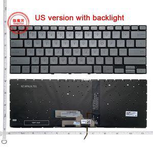 ASUS ZenBook 플립 14 UX462 UX462DA UM462 0KNB0-262NUS00 백라이트용 새 LA/US/RU 키보드