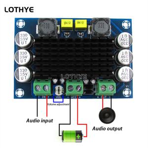 DC 12-26V 100W TPA3116D2 모노 채널 고전력 디지털 오디오 전력 증폭기 보드 모바일 스피커 HIFI 모듈