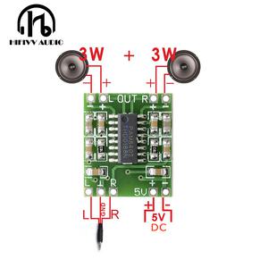 미니 디지털 오디오 앰프 보드 클래스 D HIFI 스테레오 스피커 혼 2.0 채널 PCB 5W