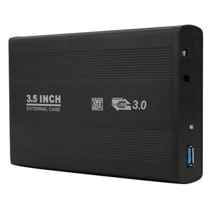 3.5인치 USB 3.0 SATA 외장형 HDD 디스크 하드 드라이브 인클로저 케이스 Type-C 수납함 박스 지원