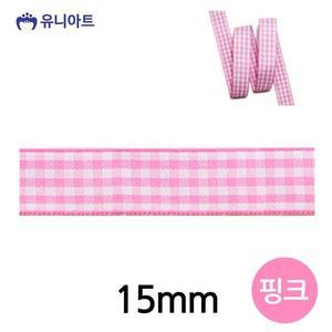 [JHQRMK05_4B](리본) 롤 (폭 15mm) (핑크)