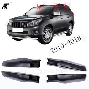 도요타 랜드 크루저 PRADO FJ120 FJ150 LC120 LC150 2003 2018 용 4PCS 루프 랙 커버화물 수하물 바 레일 엔드 보호 뚜껑