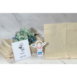 강화소창 행주 1겹 무형광 면 국내산 친환경 행주