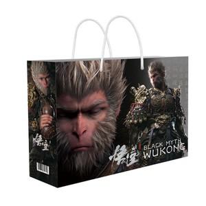 게임 애니메이션 검은 신화: Wukong 행운의 선물 가방 컬렉션 장난감 엽서 포스터 배지 스티커 북마크 슬리