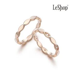 [르샵주얼리] 14K 스케일즈 반지 2종 세트(GoldPlated)_LJ4114BRR