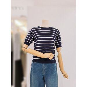 [갤러리아] [SOUP]라운드 반팔 니트티셔츠 SB4SK90