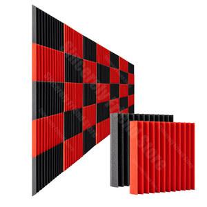 12Pcs 30x30x2 5cm 어쿠스틱 폼 방음 스튜디오 웨지 타일 방음 벽 패널 방음 흡수 스폰지