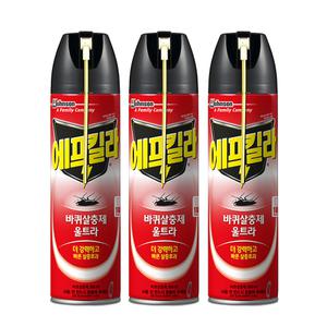 에프킬라 바퀴 스프레이 울트라 500ml, 3개