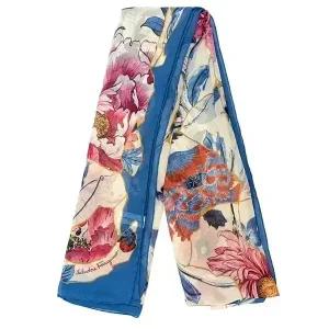(스크래치) 라프리마 [FERRAGAMO] 페라가모 킨츠기 프린트 스카프 32-0501-05 759841
