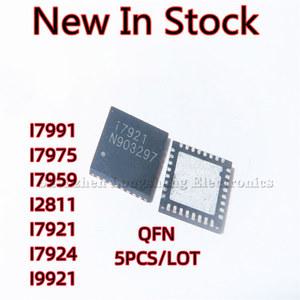 5 개/몫 I7991 I7975 I7959 I2811 I7921 I7924 I9921 SMD QFN LCD 스크린 칩 IC