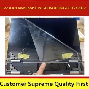 Asus VivoBook Flip 14 TP470 노트북 패널 1920*1080 용 기존 lcd 터치 전체 어셈블리