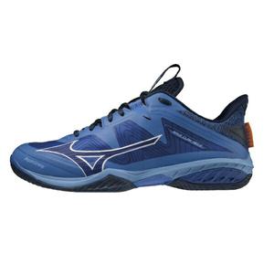 미즈노 MIZUNO 웨이브 클로 NEO 2 배드민턴 신발 71GA227006 블루 화이트 오오미야 스포츠