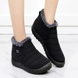 패딩부츠 안감털 남자신발 겨울 커플 방한부츠 남녀공-WD8EF01
