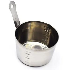 국산 스텐 계량컵 제빵 계량컵 비커 용량컵 200ml 숏 (WFHQKPW)