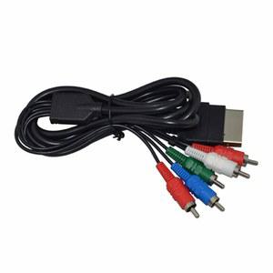 XBOX 호환용 호환용 HD 컴포넌트 AV 케이블 고화질 TV 연결 안정적인 블랙 코어 80 CM