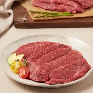 [냉장/미국산] 초이스 부채살구이용 400g