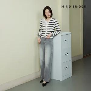 마인드브릿지 와이드그레이워싱데님팬츠 MZDP3204