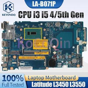 LA-B071P Dell Latitude L3450 노트북 메인보드 i3 4/5세대 019XXT 0HKKT5 0TTRPW