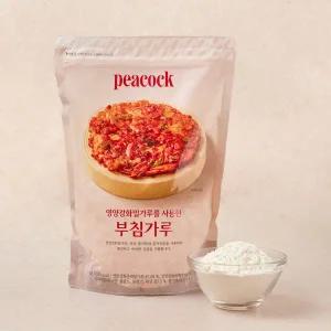 피코크 영양강화 밀가루를 사용한 부침가루 1kg