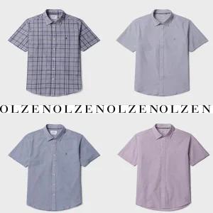[올젠] 청량한 착용감 이지케어 반팔셔츠 ZOF2WC1353 빅사이즈