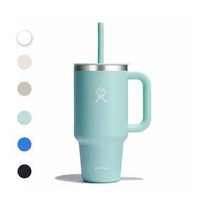 하이드로플라스크 올어라운드 트래블 텀블러 손잡이 빨대 32oz 946ml