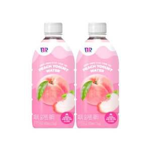 과즙음료 베스킨라빈스 피치요거트 워터 500ml 20개
