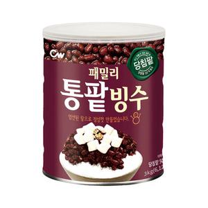 청우 패밀리 통팥빙수 3kg 캔 대용량 빙수팥