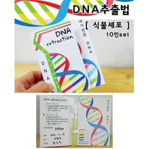 학교 과학 수업용 식물세포 DNA 추출 실험키트 10인용 과학실 실험실 DIY실험