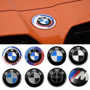 BMW X1 F48 G01 E84 F39 F10 G86 용 개조 카본 파이버 앞뒤 엠블럼