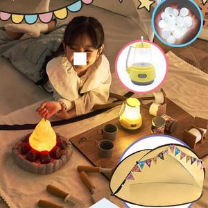7세 텐트 장작불 led 랜턴 주방 캠핑 놀이 아동장난감 3세