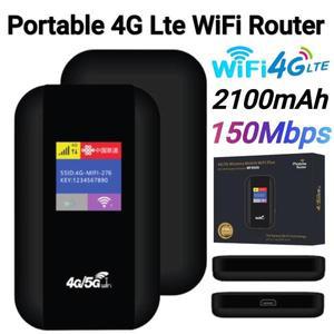 심 카드 슬롯 리피터 포함 미니 야외 핫스팟 포켓 모뎀, 4G LTE 무선 라우터 카드, 자동차 모바일 와이파이