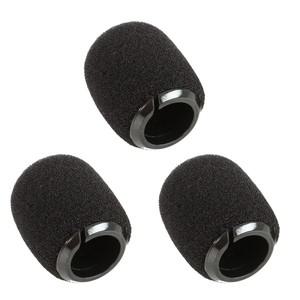 Shure Beta98H/C MX412 418 악기 구즈넥 마이크 용 3 개/몫 플라스틱 스냅 폼 커버 윈드 스크린 스폰지