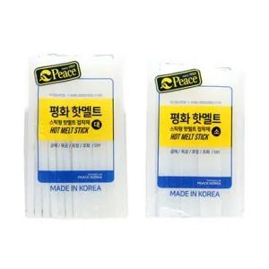 평화 글루스틱 글루건심 핫멜트 (대/소)