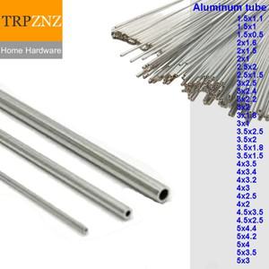 6063 알루미늄 모세관 튜빙 외경 1.5 2 3 4 5mm 벽 두께 얇은 파이프