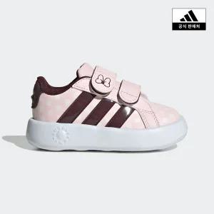[아디다스키즈](강남점)[adidas kids] (130~160) GRAND COURT MICKEY / MINNIE 2종택1 (JQ8071,JR8131)