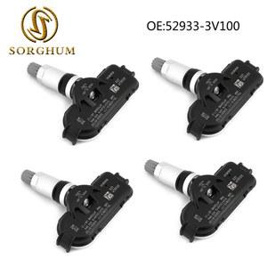 수수 4PCS TPMS 타이어 압력 센서 현대 i40 VF Grandeur HG 2011 2012 2013 2014 52933-3V100 529333 V100