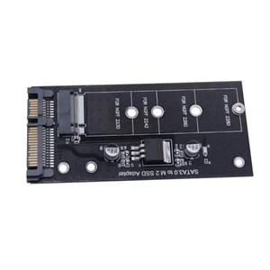 M2 to SATA3 어댑터 카드  고효율 M2.SSD 변환 NVME SSD 업그레이드  6 Gbps NGFF