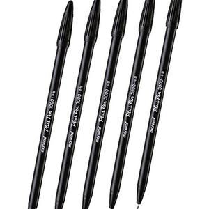 모나미 플러스펜(흑색 12자루 0.3mm ) 두꺼운 수성 사무 오피스 ACW7E87EB