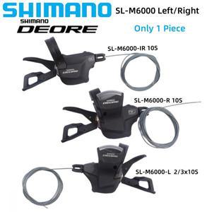 SHIMANO DEORE M6000 시프터 SL-M6000-L 2/3x10S/SL-M6000-R/SL-M6000-IR I-SPEC II MTB 자전거 부품 용 10