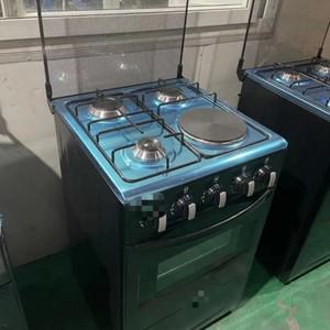 직립형 다기능 지능형 가정 가스 전기 오븐 그릴이  전자 레인지 4 컨넥팅