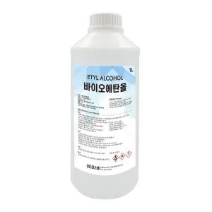 바이오 에탄올 고순도 불멍연료 에탄올난로 캠핑 프리미엄 1L 1개