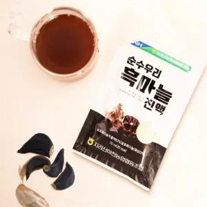 유쎌몰 지리산마천농협 흑마늘진액 70ML X 30포 흙마늘