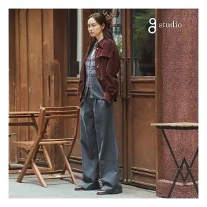 지스튜디오 25FW 유럽산 슬링키 뉴 데님팬츠