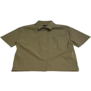 [네파] 25S/S 디클라이 세미크롭 반팔 셔츠  7L41560