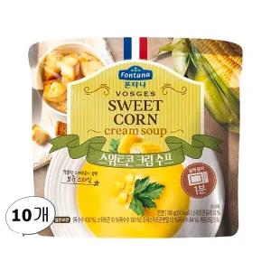 폰타나 스위트 콘 크림수프 180g 10개