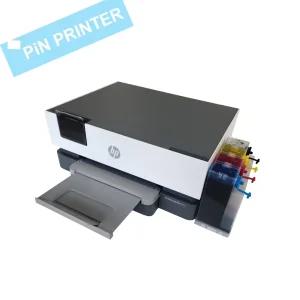 무칩버전 HP 오피스젯 프로 9110b 프린터 무한잉크 1400ml+핀잉크 대용량 검정 1통 HP8210 8210 후속모델 hp9110b 무선 모바일 프린트 양면 인쇄 
