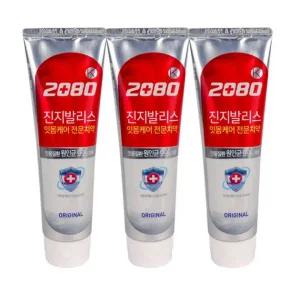 2080케이 진지발리스 치약 오리지널 3p 잇몸케어