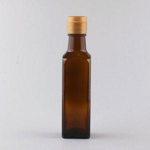 희성 사각 참기름병 250ml 40개 들기름병 유리병 오일병